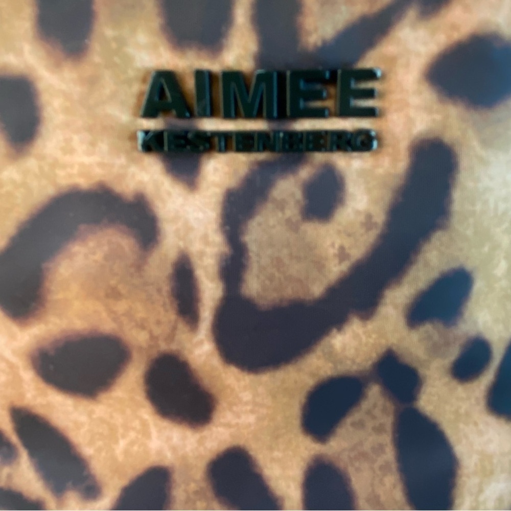 Aimee Kestenberg Just Saying in Jungle Leopard Nylon Adjustable Crossbody Bag - Picture 11 of 11